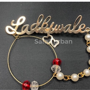 Indian Wedding Accessories- Ladkiwale Gold Plated Brooch/Brooch Pin Pack for Men & Women