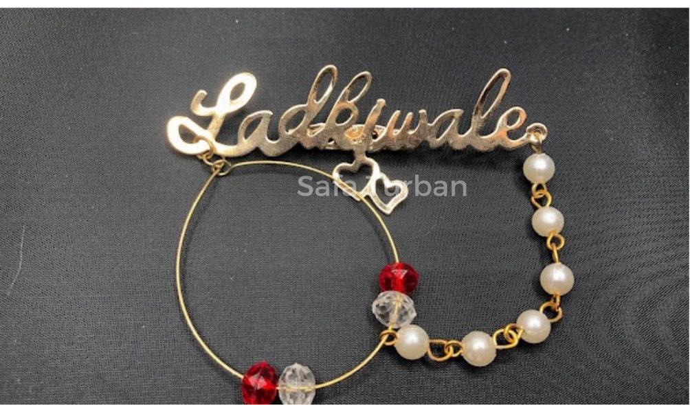 Indian Wedding Accessories Ladkiwale Gold Plated Brooch brooch Pin
