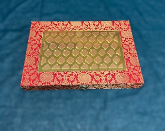 Decorative, Handicraft Empty Dry Fruit Gift Box/Gifting Box/Wedding Box (empty box only)