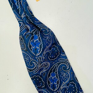 Silk Cravat Woven II Ascot Tie II Pocket Square image 2