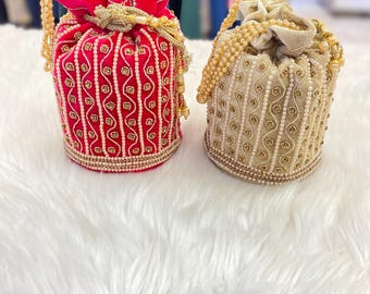 Designer brudväska med broderi och utsmyckade stenar för kvinnor