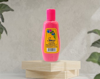 Simco- Fixateur de cheveux (fixateur de barbe), Fixateur de pain, Accessoires de barbe Sikhi- Fixo- Flacon rose