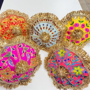 Indian Wedding decoration small Umbrellas ,stage decoration,Haldi,Mehndi,Jaggo Decor (Mix and Match colour)