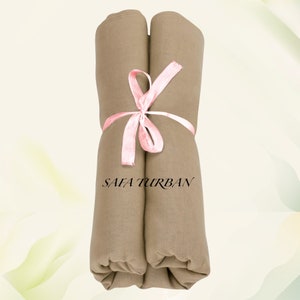 Sikh Turban- Light Brown (Fullvoile), Sikh Turban, Turban Fabric