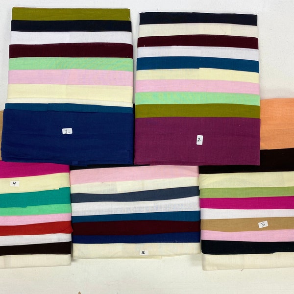 Fifty for Sikh Turban- Plain Colours- Plain Fifties- coloured Fifties- Pugh Fifty (sold per pack (10pcs))