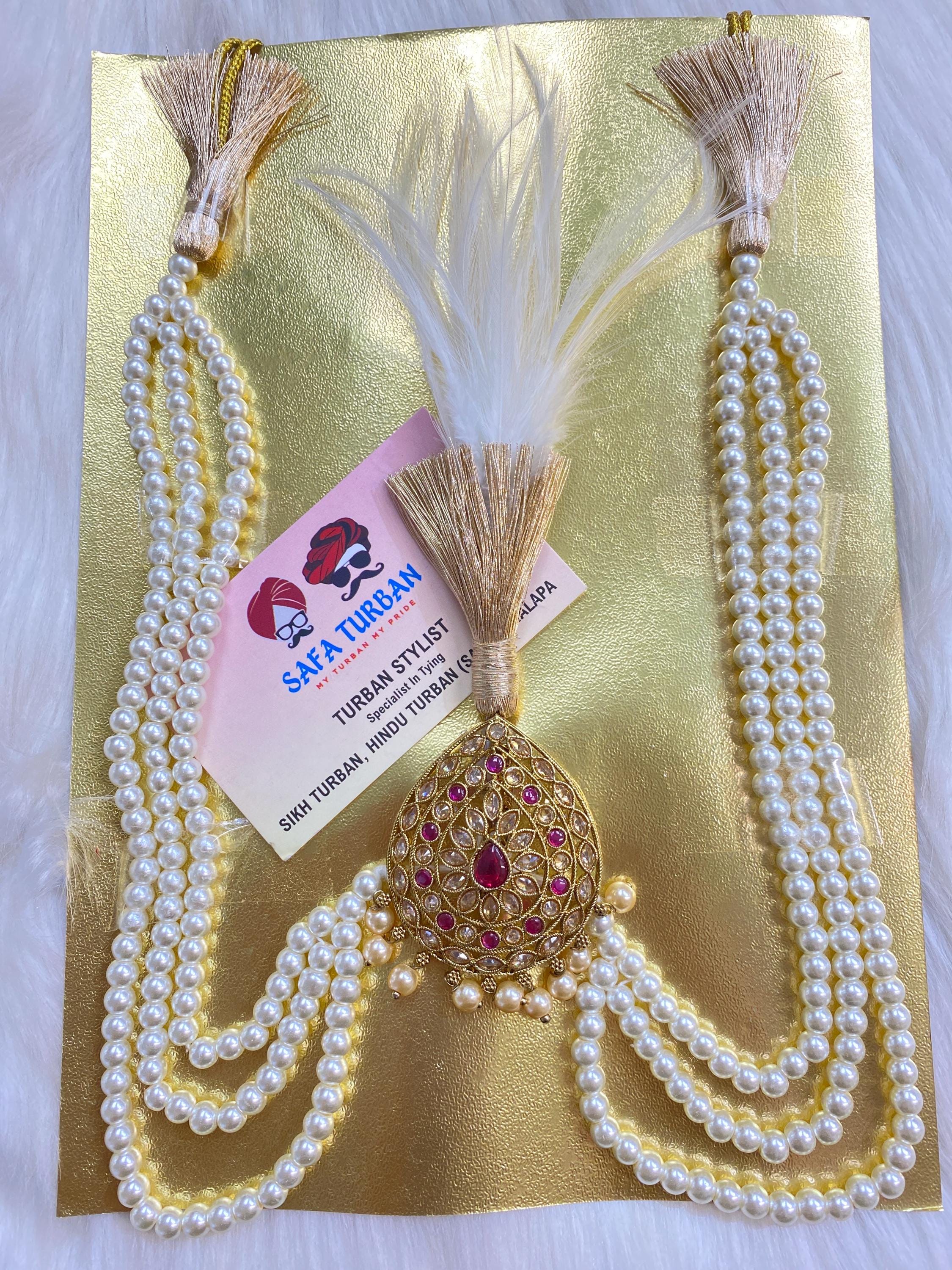 Indian Wedding Accessories- Kalangi/kalgi for Men's Safa/groom