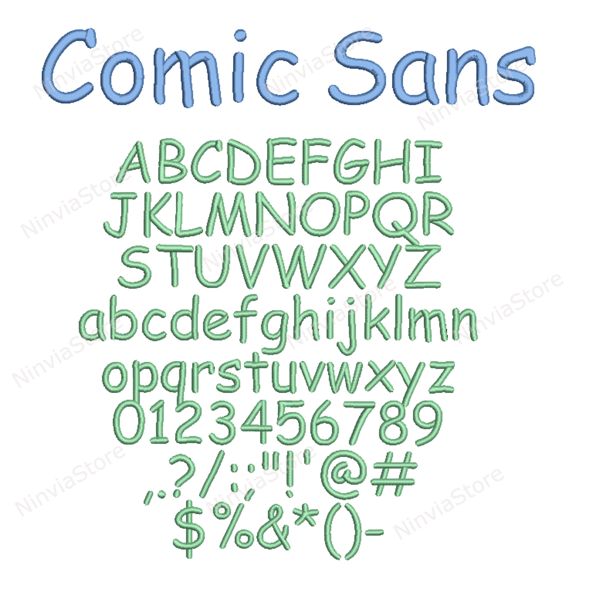 VP3 Embroidery Font Bundle Machine Embroidery Font VP3 Etsy