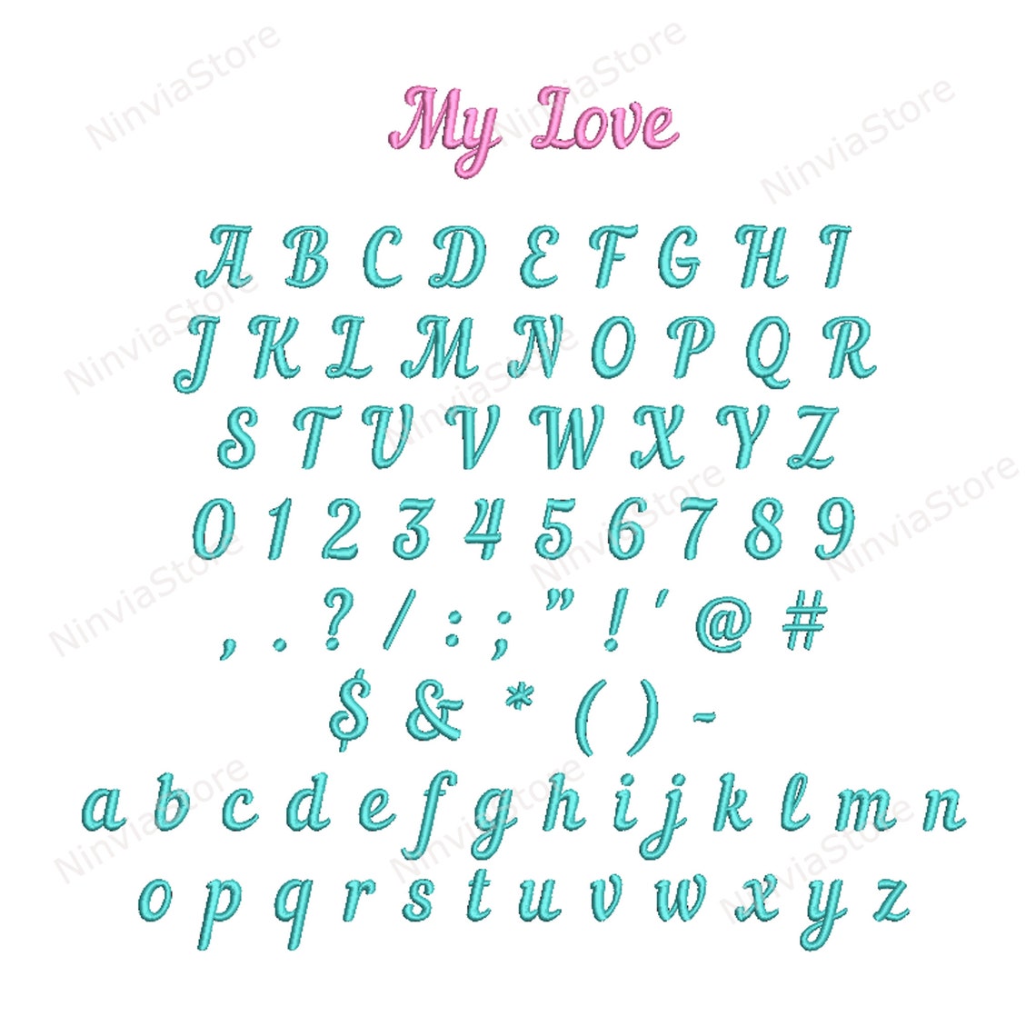 Script Exp Monogram EXP Embroidery Font Bundle, Calligraphy Font for Embroidery, Script ...