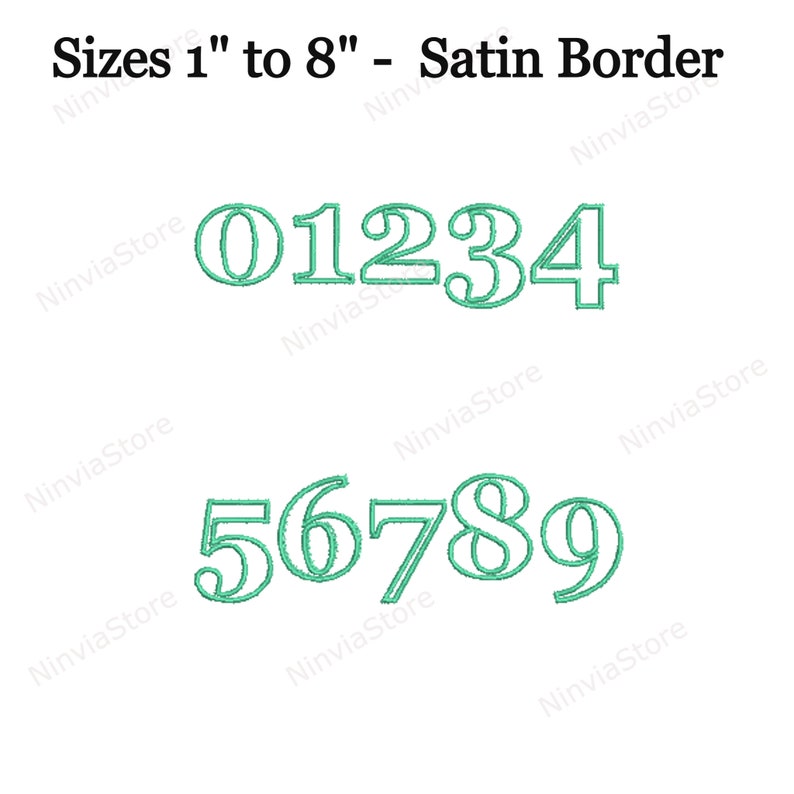 Applique Embroidery Font Machine Embroidery Design Etsy