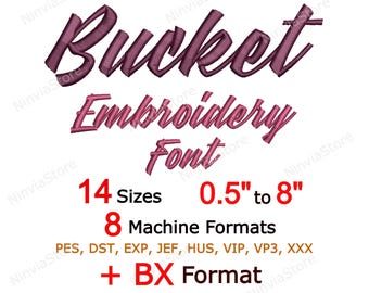 BX PES Script Embroidery Font, Cursive Alphabet, Calligraphy Monogram Letters, Machine Embroidery Design