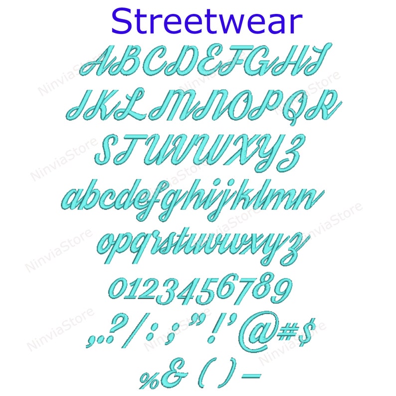 PES Script Embroidery Font Bundle, Machine Embroidery Font Pe Monogram ...