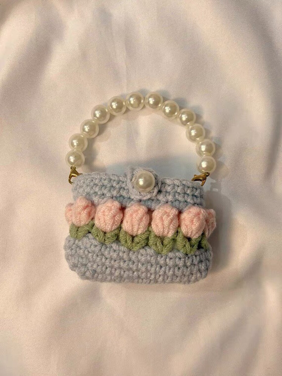 Handmade Crochet Airpods Case/airpods Pro Case Crochet Flowers Etsy