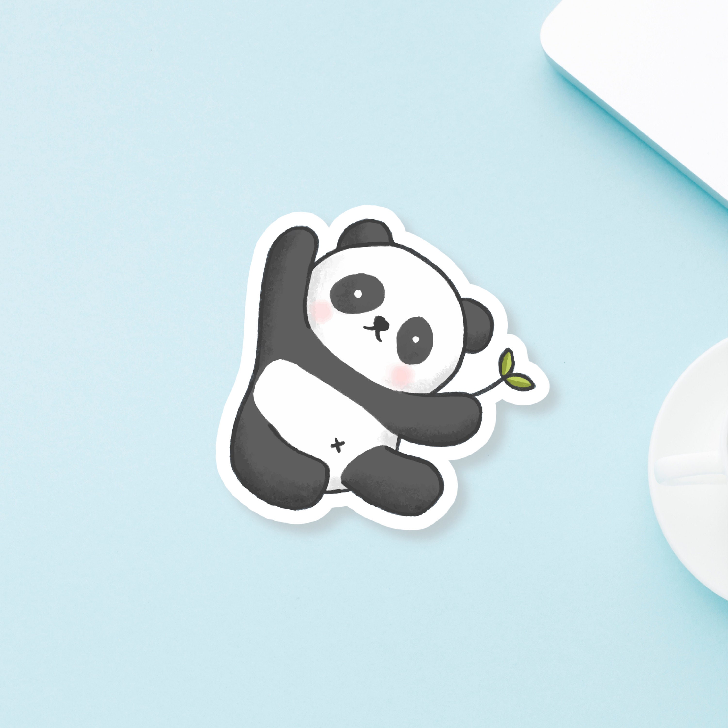 The Panda Sticker Elephant Stickers Cute Stickers Animal Stickers - Riset