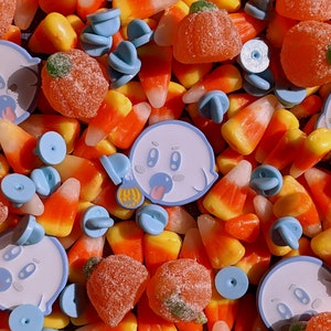 Kirby / Boo Halloween Enamel Pin image 2