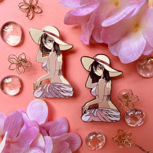 Anime Enamel Pin, Lapel Pin, Volleyball Anime Pin, Manga
