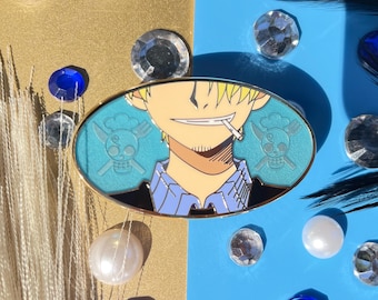 Anime Enamel Pin, Lapel Pin, OP Anime Pin, Manga