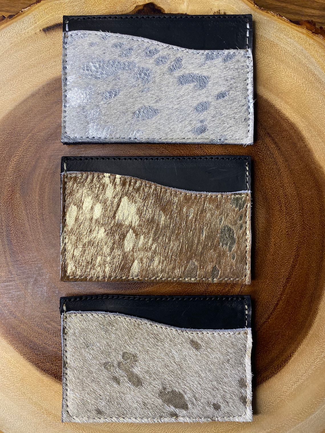 Animal Print Leather Wallets Etsy