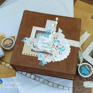 Scrapbook family Photo album, Our family memories