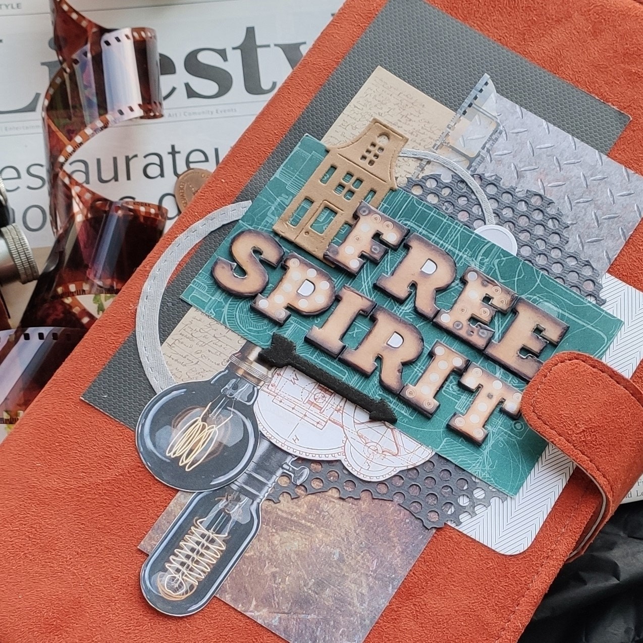 Scrapbook Photo Album, Personalized Men Album free Spirit Etsy UK