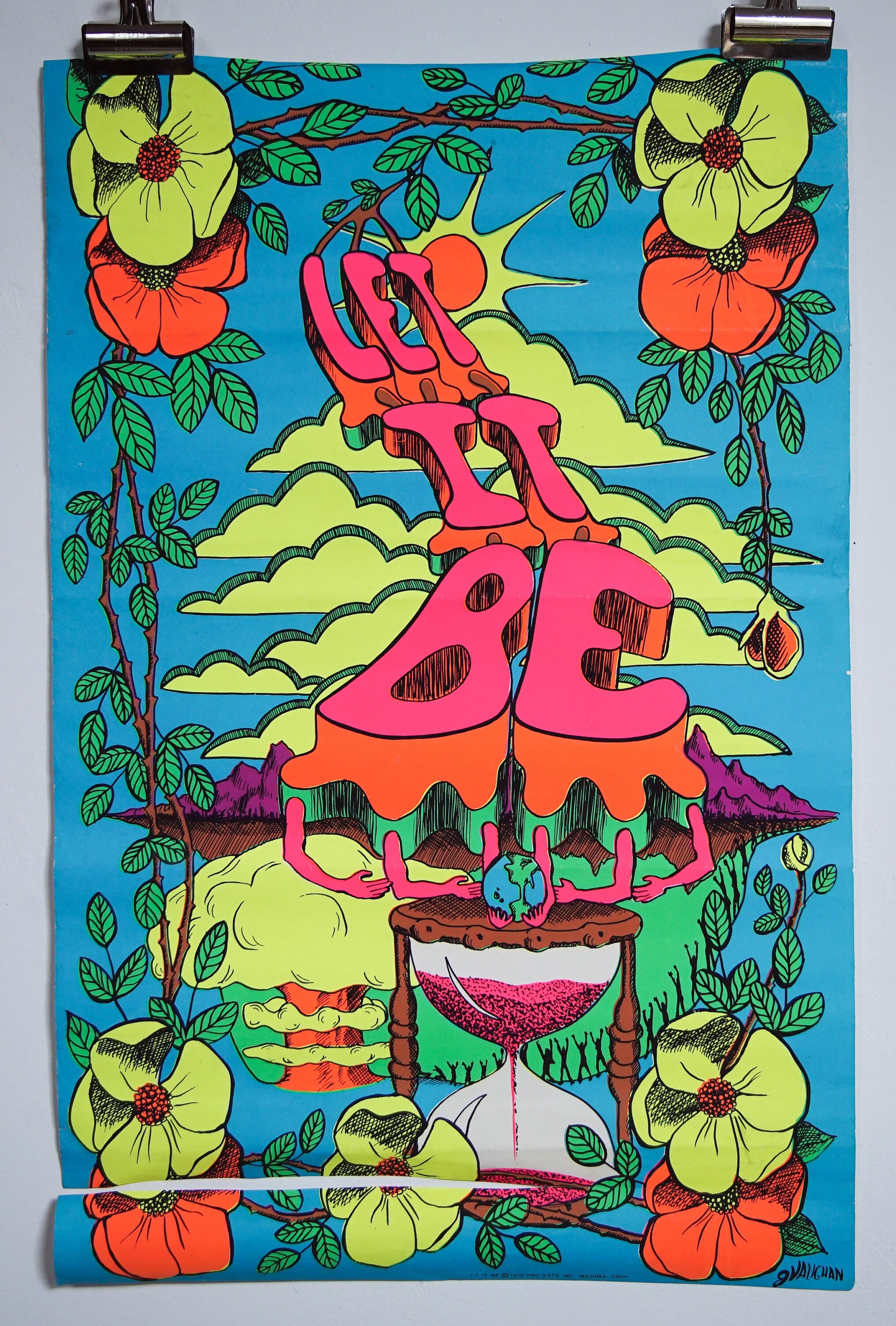 70s blacklight poster - Etsy 日本