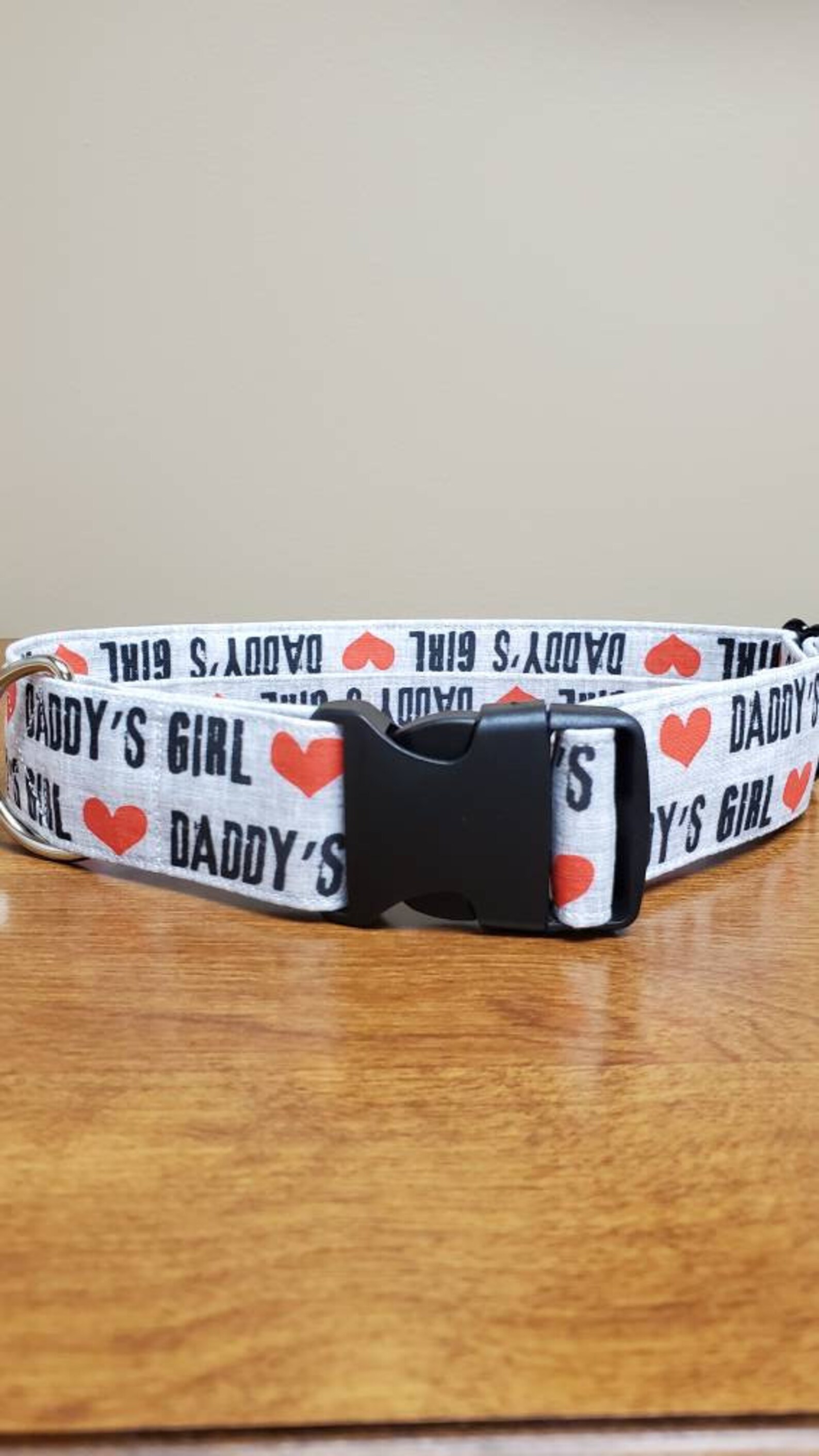 Daddy's Girl Dog Collar Etsy