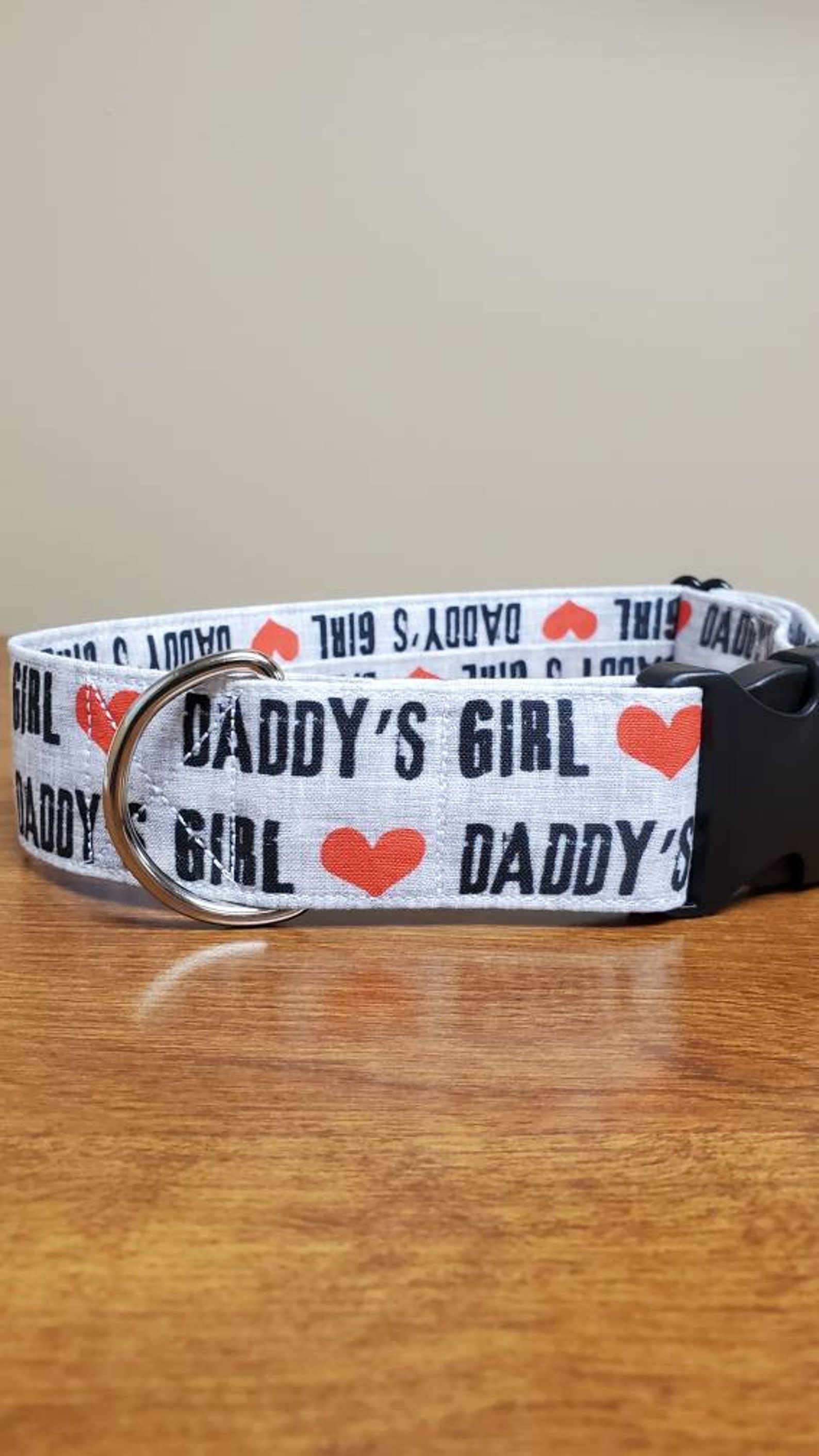 Daddy's Girl Dog Collar Etsy