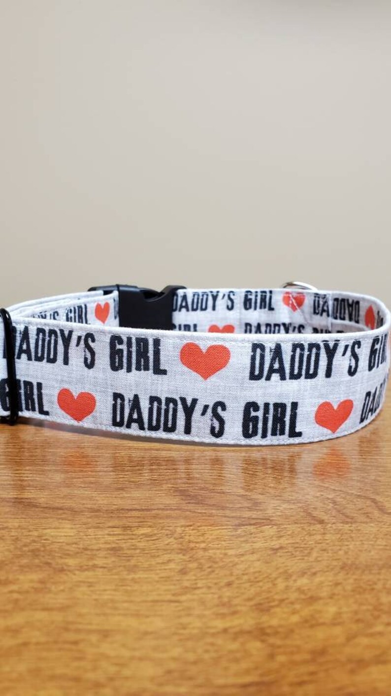 Daddy's Girl Dog Collar Etsy