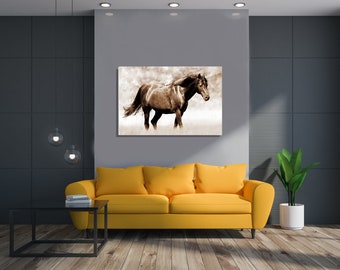Canvas Horse Print Picture Photo Portrait - Etsy