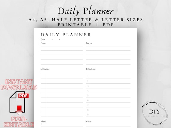 Daily Planners in Planners 