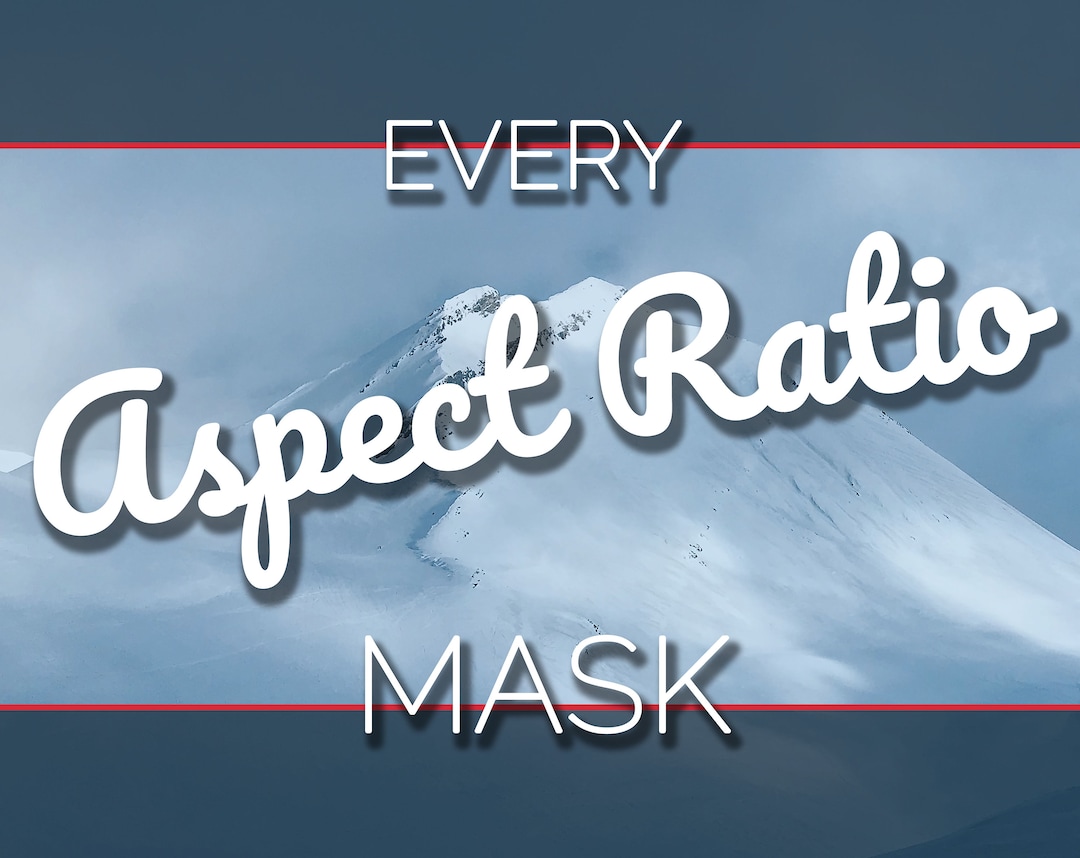 120 PNG Overlays for Precise Video Aspect Ratios - All Resolutions ...