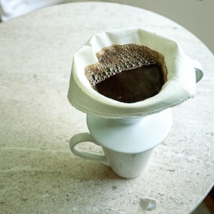 Reusable Coffee Filter | Organic Cotton | Handmade