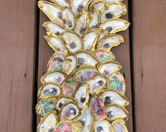 Mini or Large Lilly Inspired Oyster Shell Pineapple