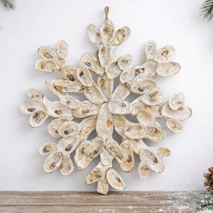 Oyster Shell Snowflake