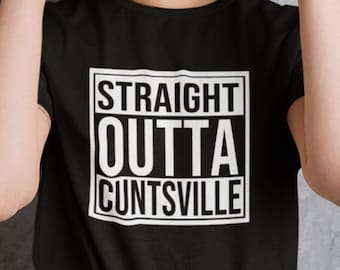 Cuntsville Rude Offensive Joke shirts, Inappropriate Oddly Specific tshirt Funny Gym tees t-shirt Design, Novelty Dad Cool Husband Gift