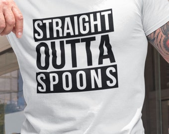 Straight Outta Spoons Funny tshirt Mens Womens Adult Unisex Wetherspoons Fan Shirt Unique Pub Holiday t shirt UK British BarTop Humour Tee