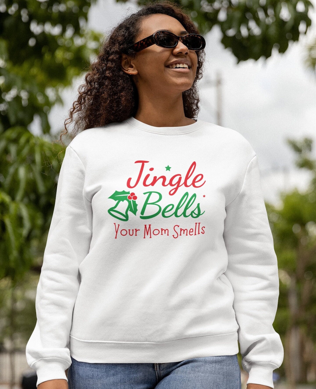 Funny Christmas Sweater Ugly Christmas Sweater Mens Ugly Etsy