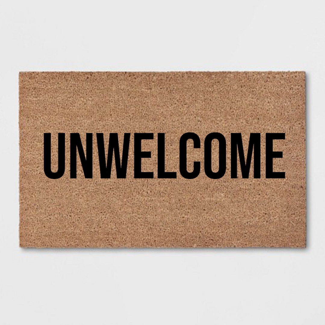 Funny Doormat Funny Gifts for Couples Funny Gift Etsy