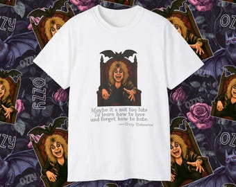 Cita de Ozzy Osbourne sobre "Crazy Train" Diseño digital