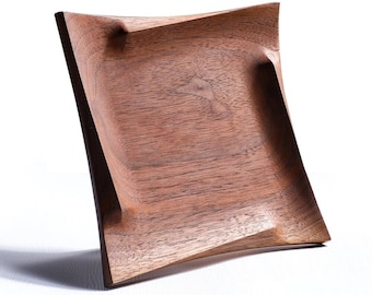 TAPA ORIGINAL en madera de nogal decorativo | Regalo ideal para compañeros de trabajo| Decoración de oficinas, sala de estar, sala de espera, cocina
