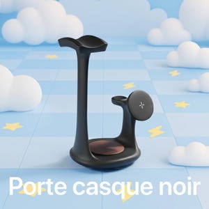 3-in-1 Wireless Charger | Kitten Charging Station for iPhone, Apple Watch & AirPods | Minimalist Fast Charging Stand