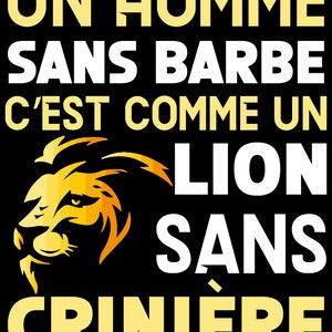 T Shirt Humour Barbe Citation Humour Hipster Cadeau Couple Etsy France