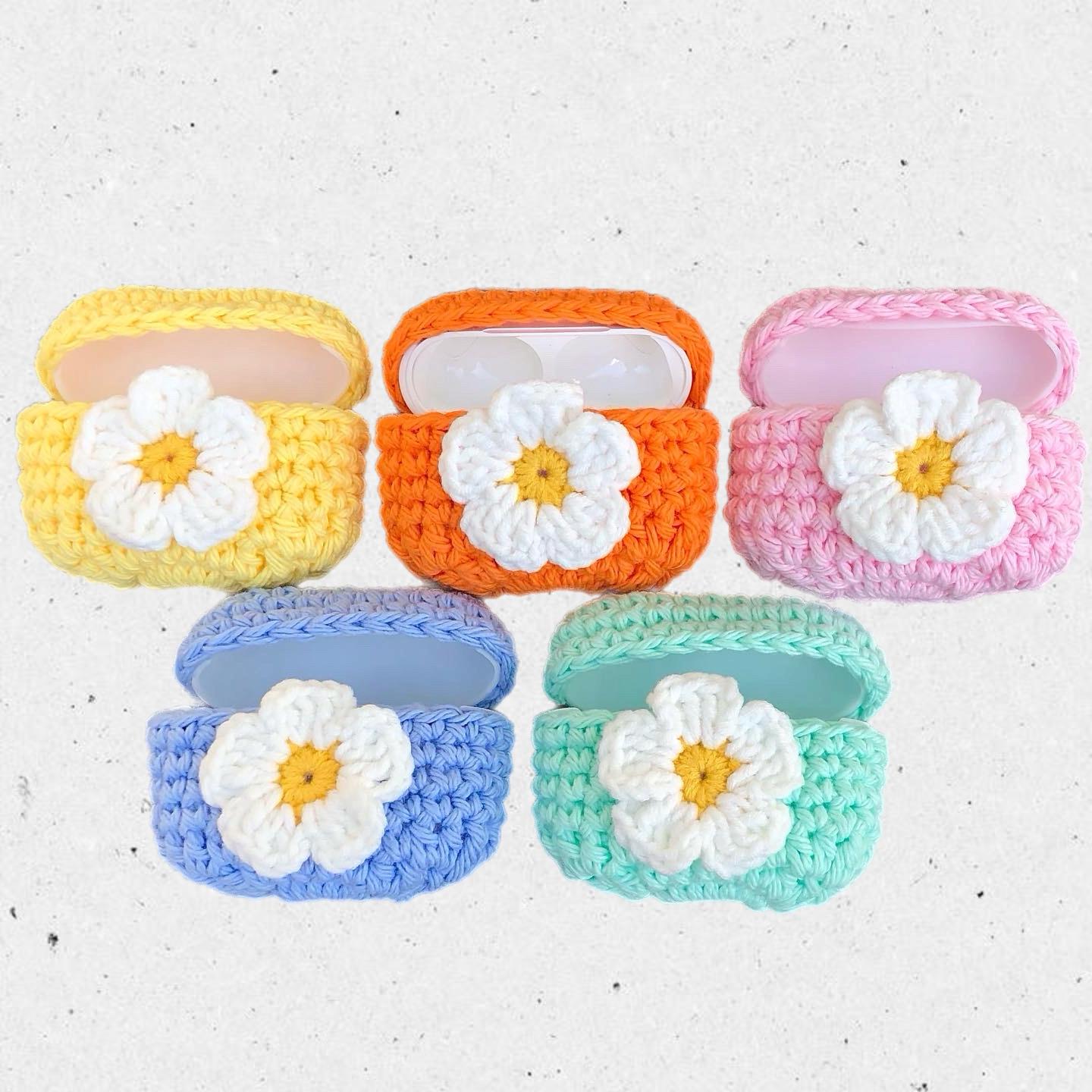 Flower Crochet AirPods Pro Case