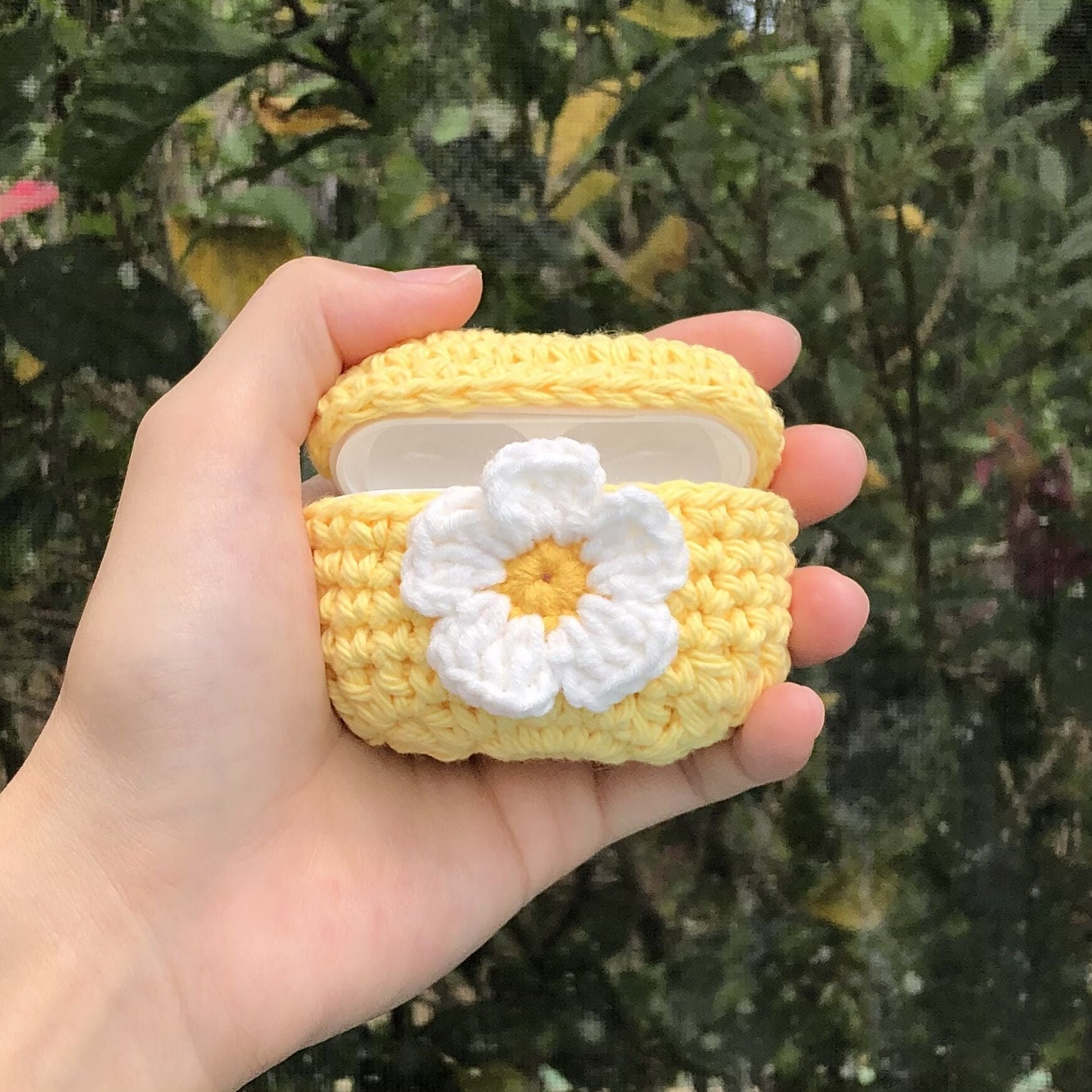 Flower Crochet Airpods Pro Case | Etsy