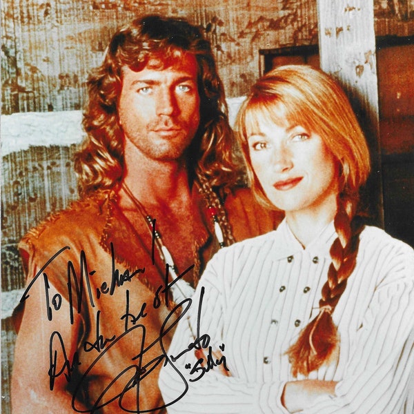 Joe Lando, Dr. Quinn Medicine Woman, signierte 8x10 Fotografie