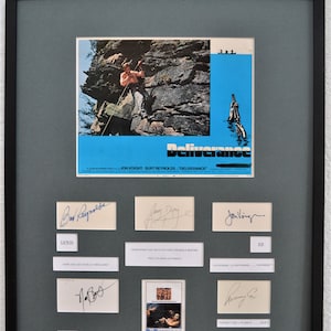 Burt Reynolds, Ned Beatty, Jon Voight, Ronny Cox & Author James Dickey, &quot;Deliverance&quot; Signature Set