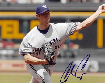 Chris Capuano Milwaukee Brewers Signed 8x10 Photograph - Etsy