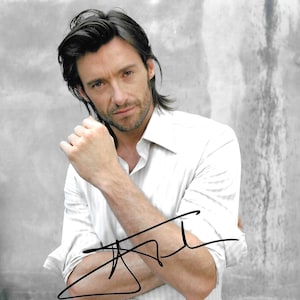 Hugh Jackman, Signed 8x10 Photograph