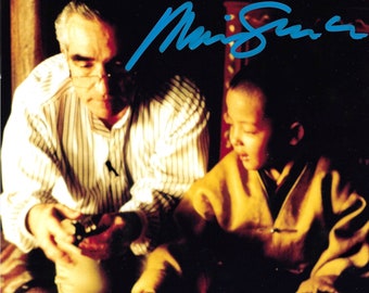 Martin Scorsese, Kundun, Signed 8x10 Photograph