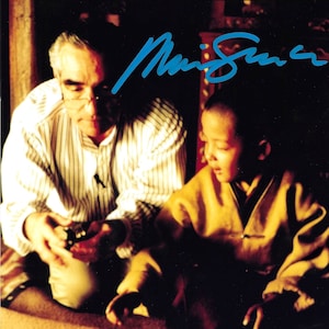 Martin Scorsese, Kundun, Signed 8x10 Photograph