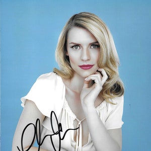 Claire Danes, Signed 8x10 Photograph